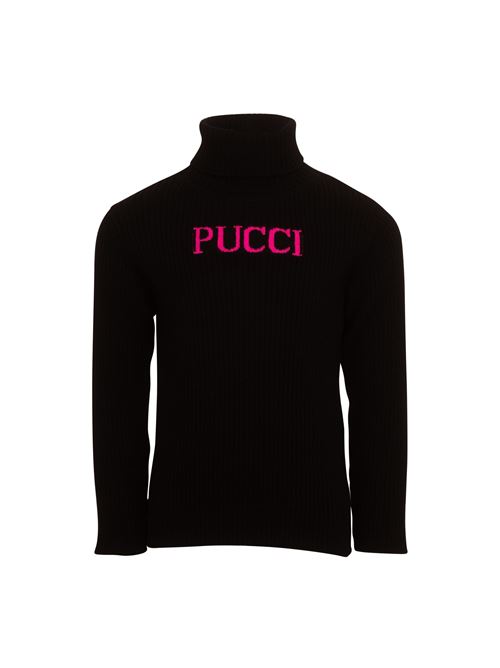 Maglia dolcevita con logo EMILIO PUCCI | PV9A40-Z2362930